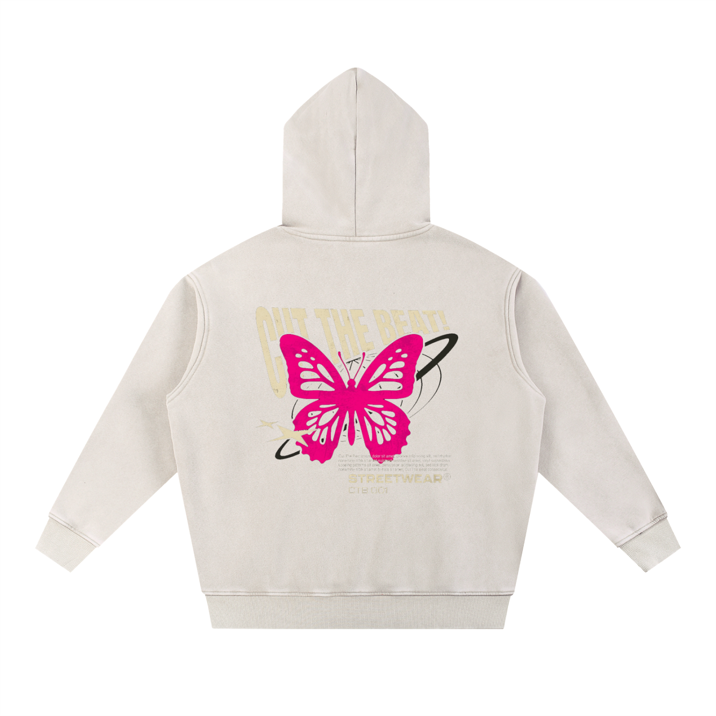 Cut The Beat! Streetwear Oversize Hoodie