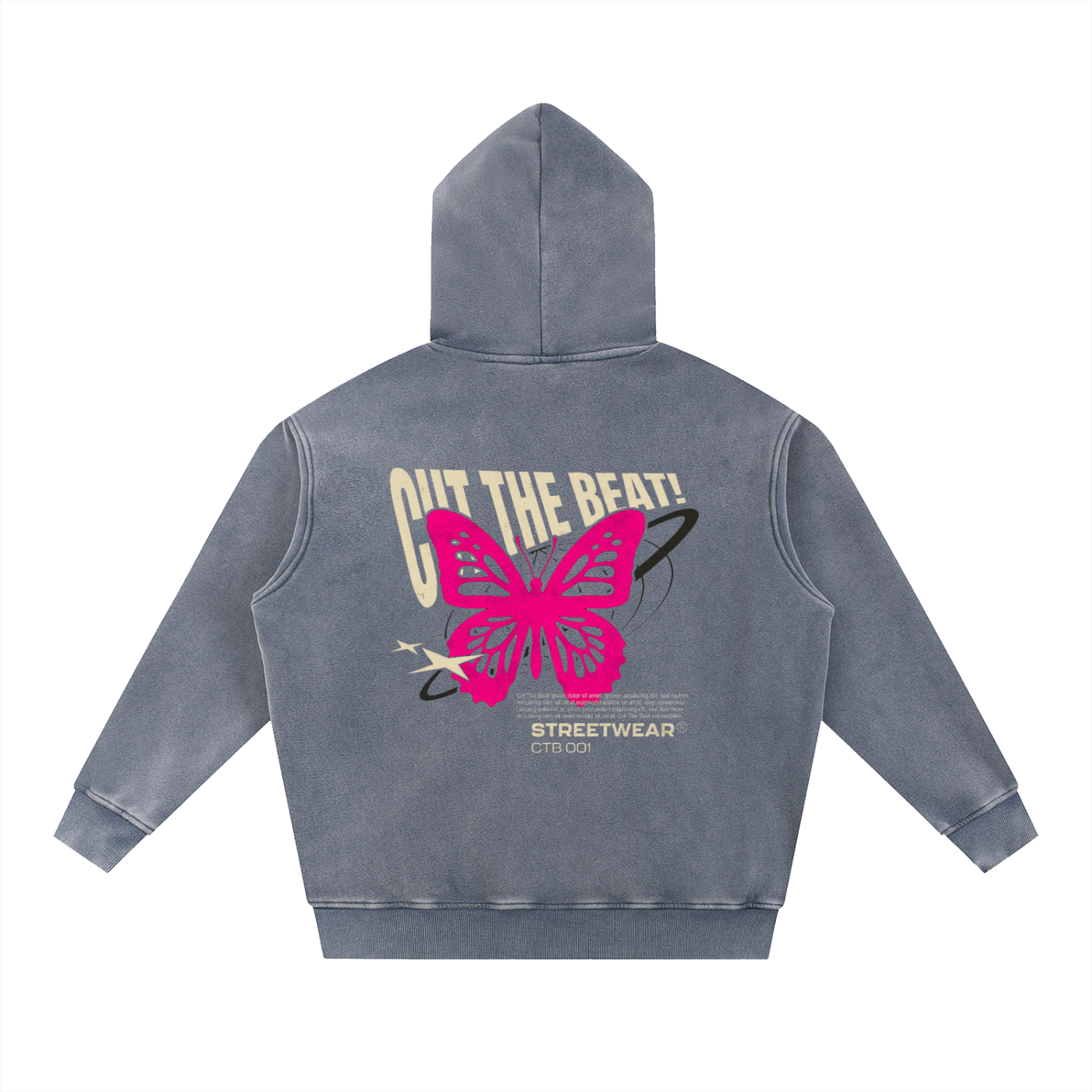 Cut The Beat! Streetwear Oversize Hoodie